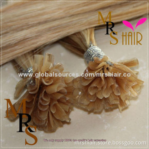 24-inch Piano Color 14#/613# Silk Straight U Tip Hair Extensions